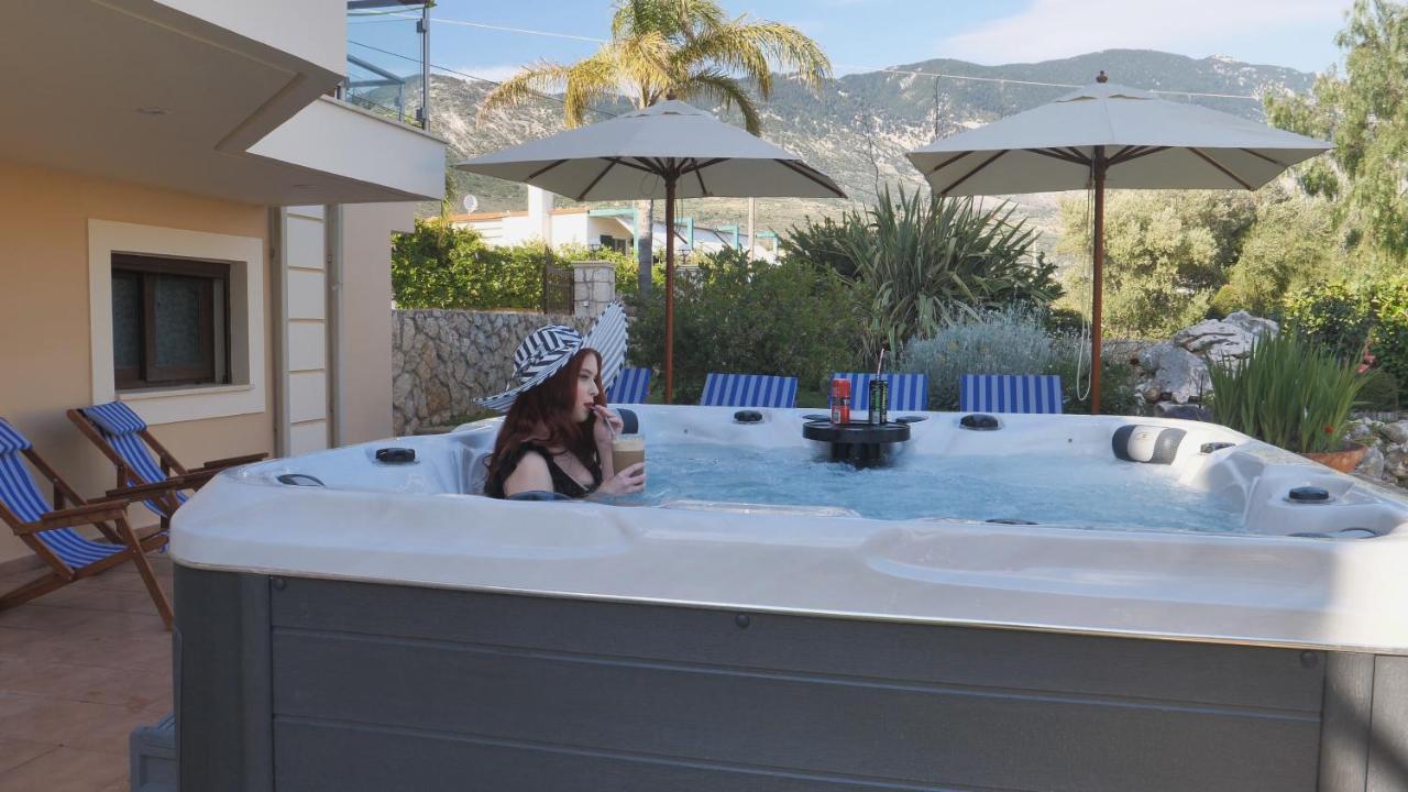 Villa Omega Kefalonia Karavádhos エクステリア 写真